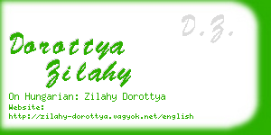 dorottya zilahy business card